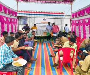 Food Distribution Camp