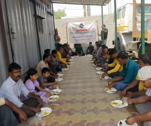 Food Distribution Camp
