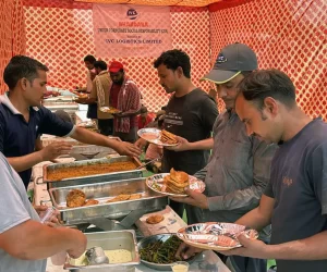 Food Distribution Camp