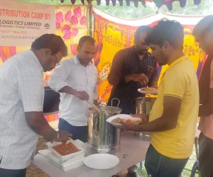 Food Distribution Camp held at South Zone